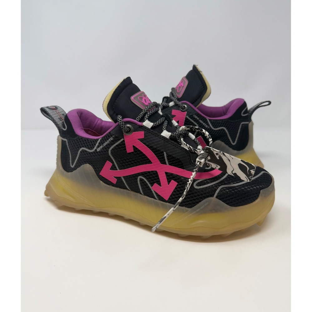 Off-White ODSY-1000 Sneaker Black/Pink Size 10 US 43 EU